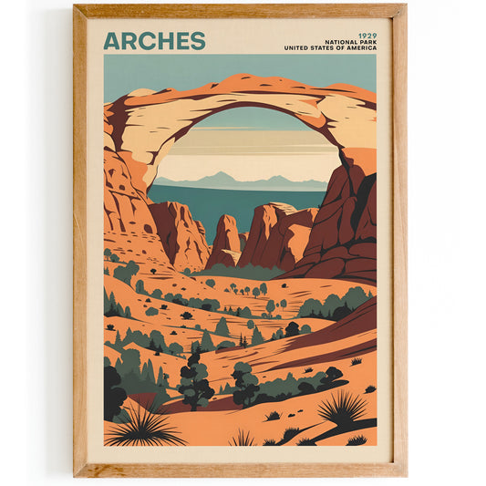 Arches National Park Poster
