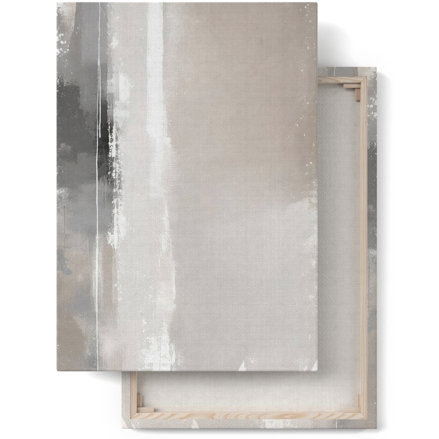 Abstract Modern Neutral Canvas Art