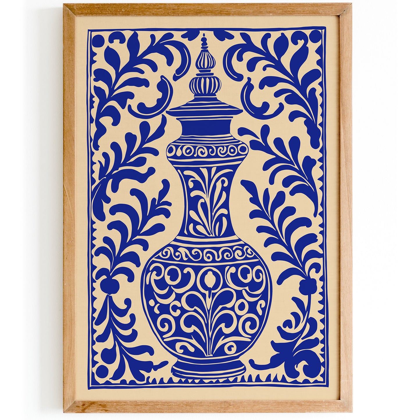 Classical Greek Wall Art – Ancient Vase Illustration
