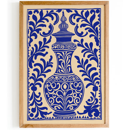 Classical Greek Wall Art – Ancient Vase Illustration