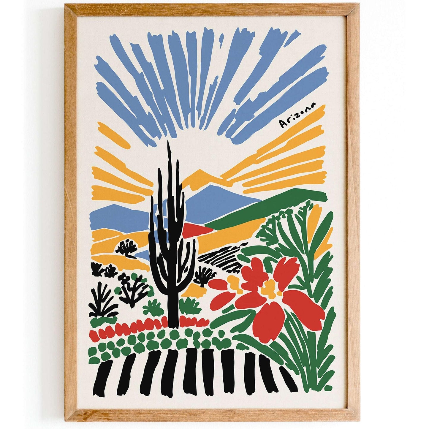 Arizona Landscape Poster 2025