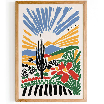Arizona Landscape Poster 2025