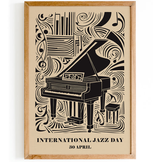 International Jazz Day 30 April Poster