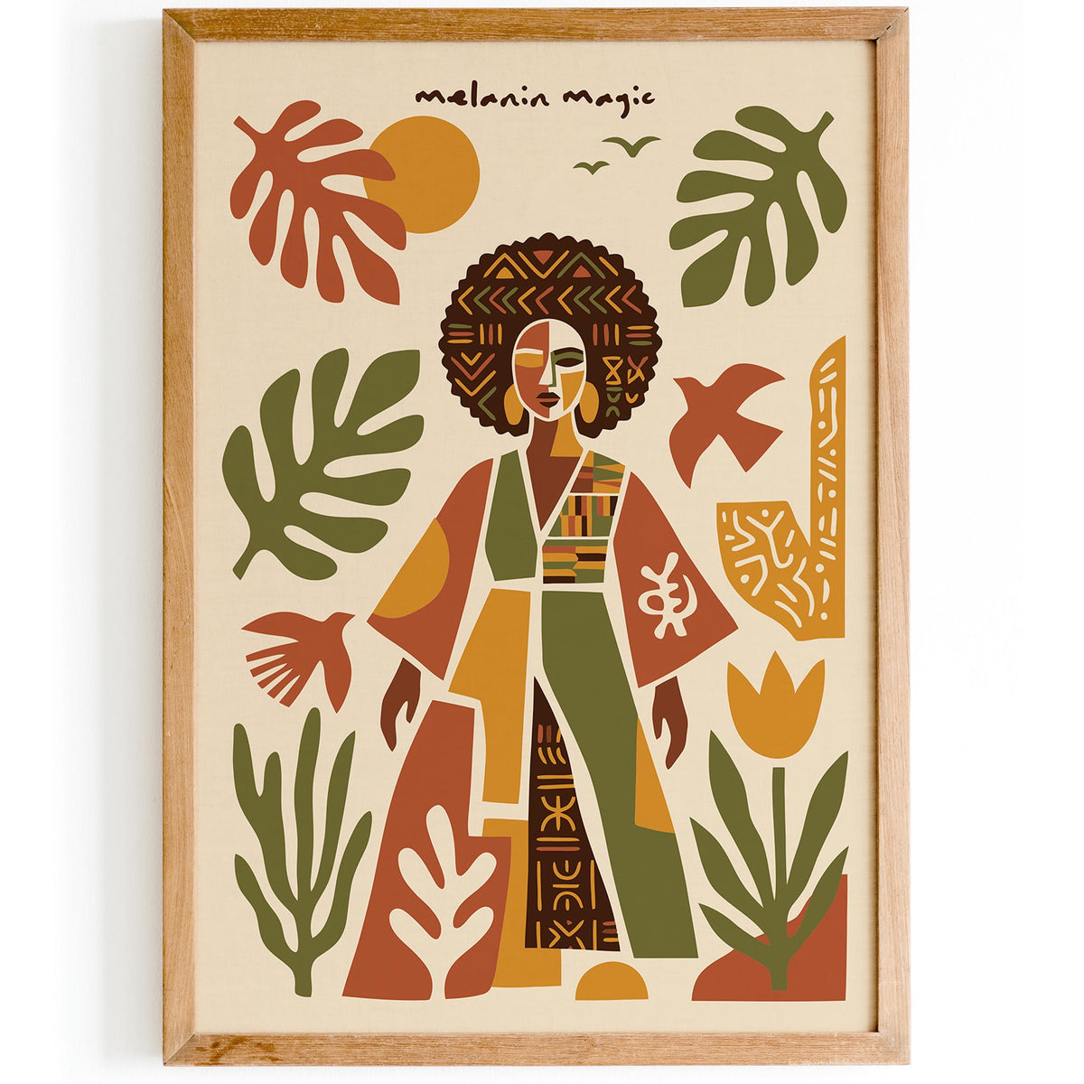 Melanin Magic Afrohemian Poster