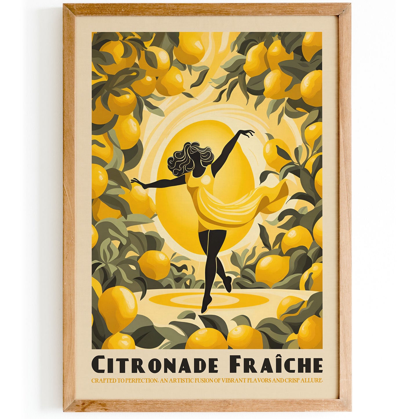 Citronade Frache - French Vintage Poster