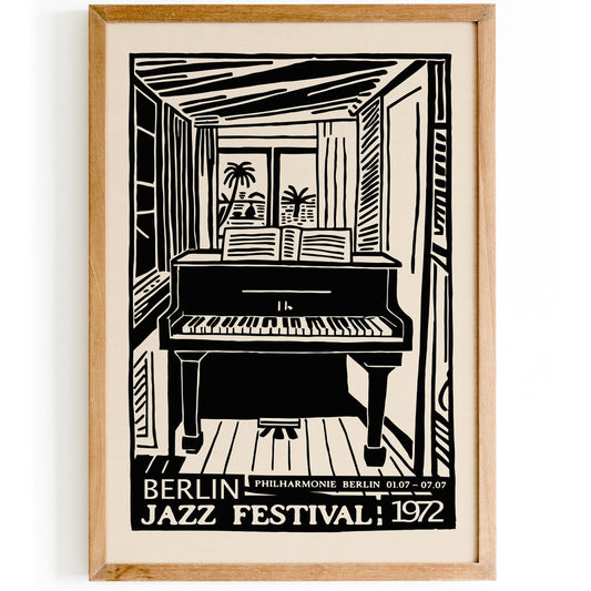 Berlin Jazz Festival 1972 Poster