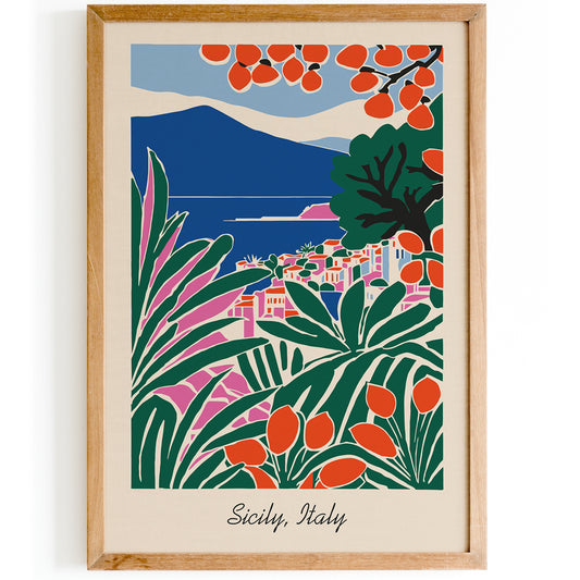 Sicily, Italy Poster