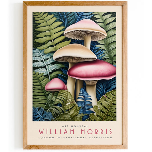 William Morris Flora-inspired Giclee Print