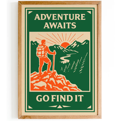 Adventure Awaits Poster