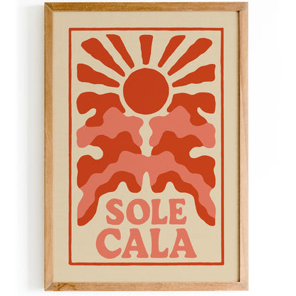 Sole Cala Sun Poster