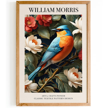 William Morris Exhibition Print: Mid Century Botanical