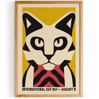 International Cat Day Poster