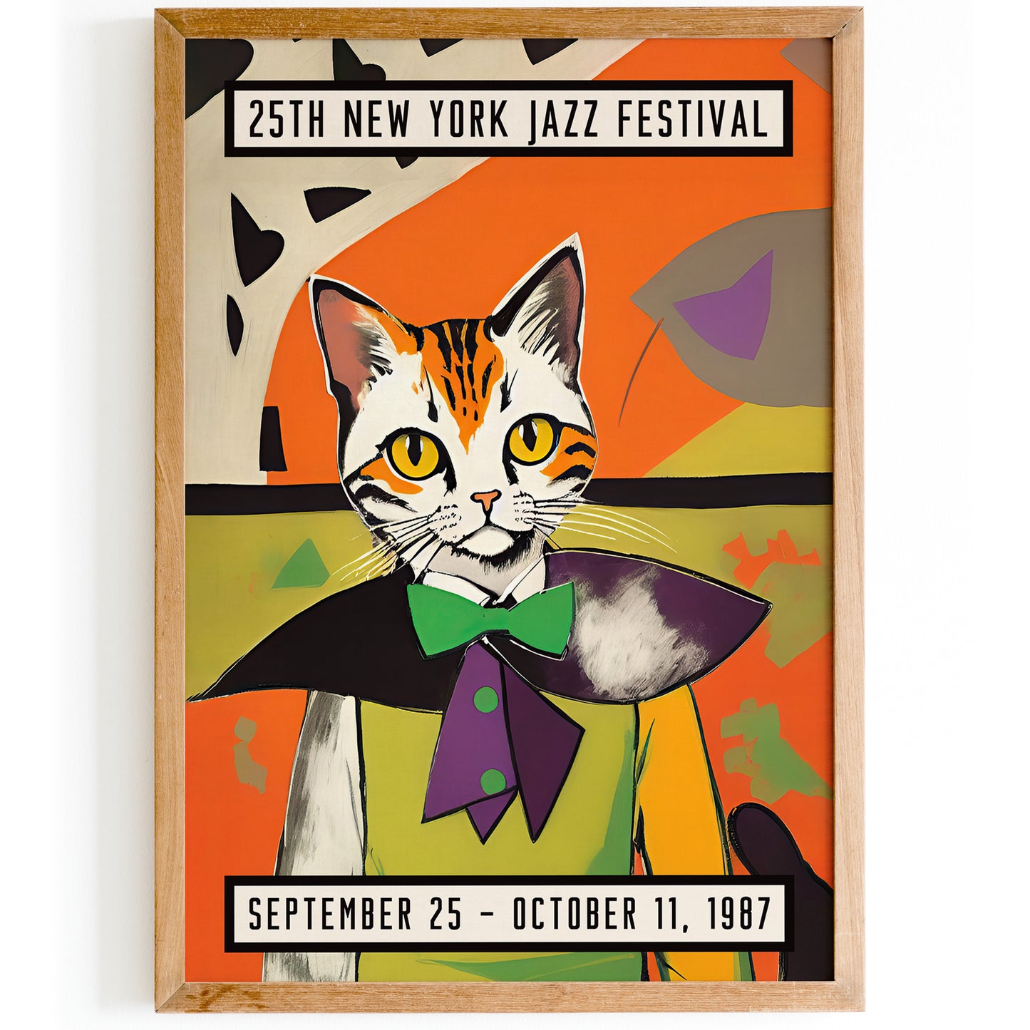 25th NYC Jazz Festival 1987 Poster