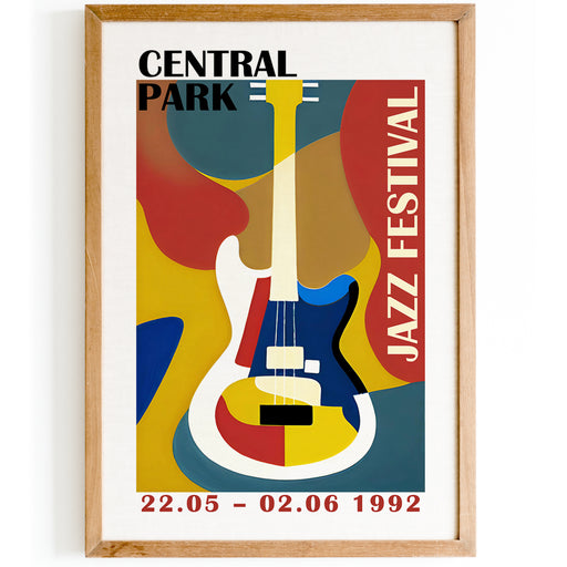Central Park Jazz Festival Poster