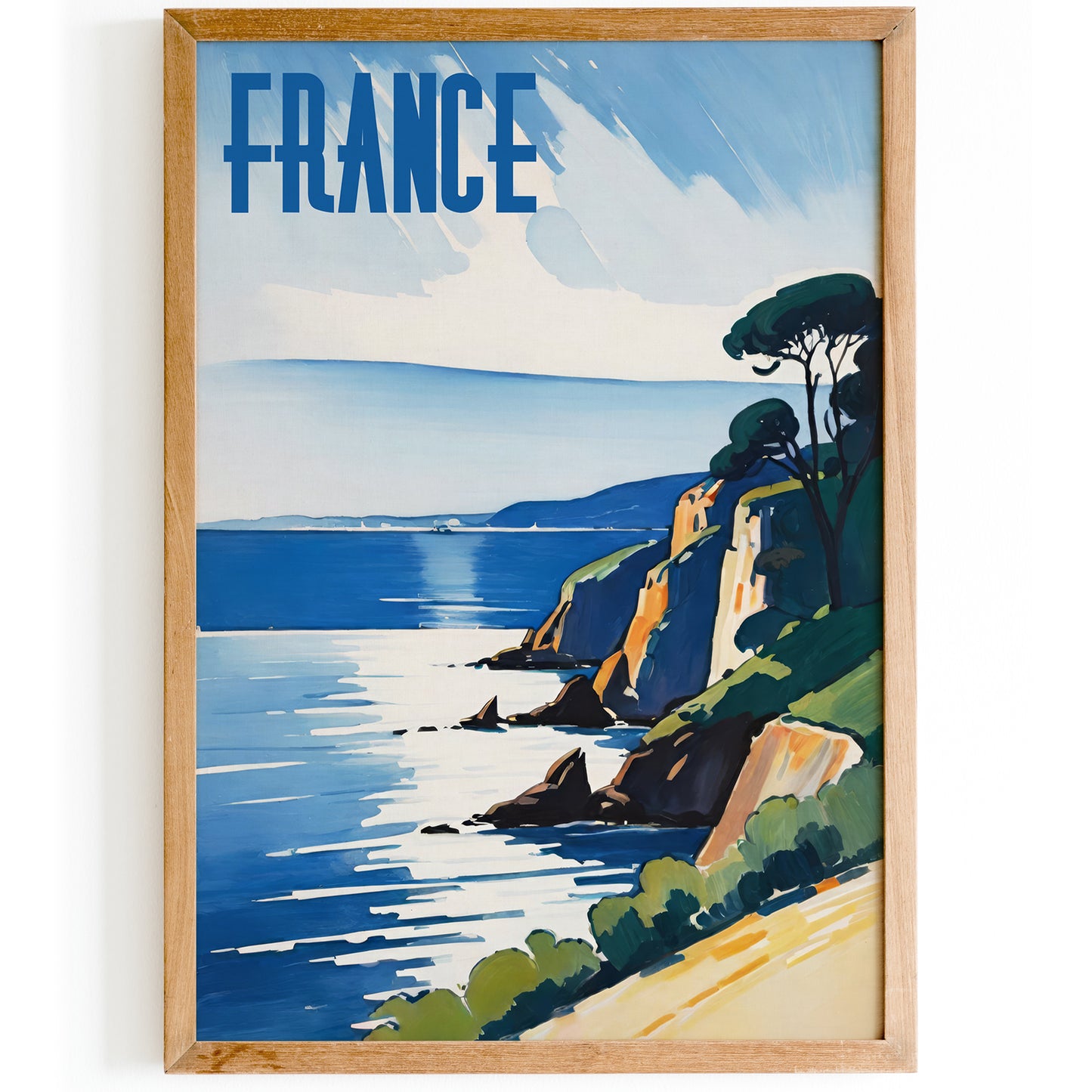 FRANCE Travel Poster