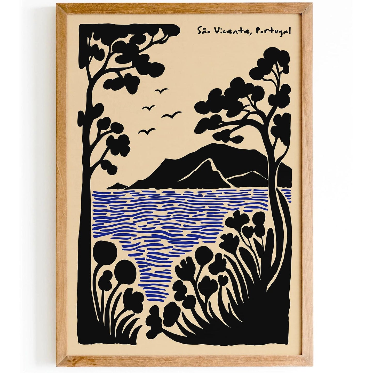 Sao Vicente Portugal Landscape Poster