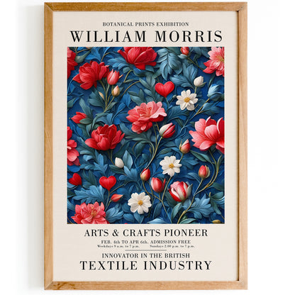 Blue W. Morris Floral Wall Art 2024