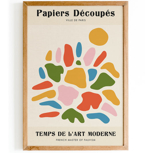 Papiers Découpés French Poster