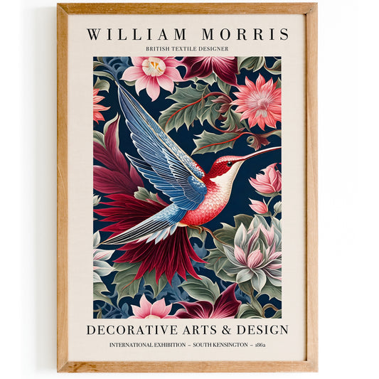 William Morris Victorian Poster