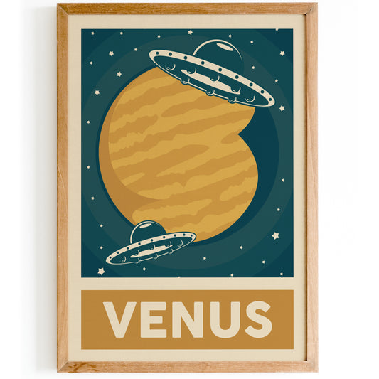 Venus Planet Poster