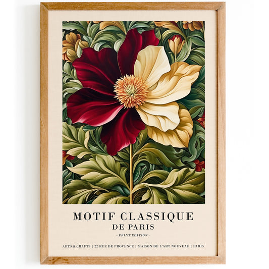 Classic Motif Beauty: Elegant Poster Collection