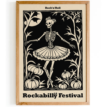 Rockabilly Ballerina Music Festival Poster
