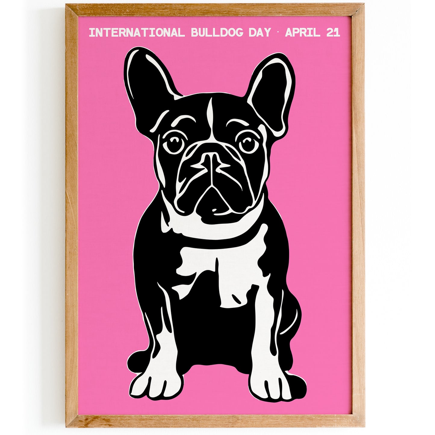 International Bulldog Day Poster