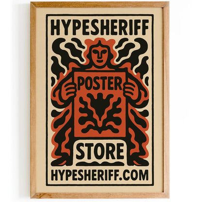 HypeSheriff Poster Store Print