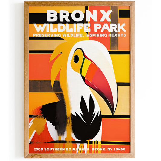 Bronx Wildlife Park Poster