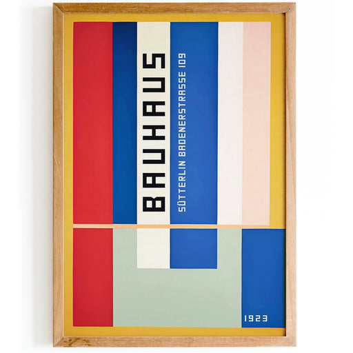 Bauhaus School Poster