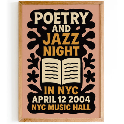 2004 Poetry & Jazz Night Print