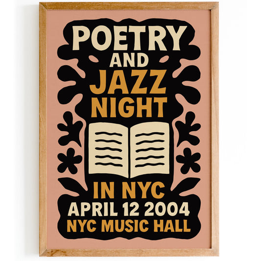 2004 Poetry & Jazz Night Print