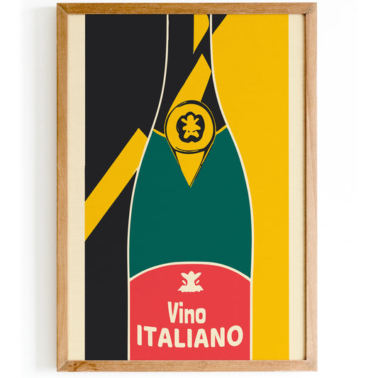 Vintage Italian Wine Poster