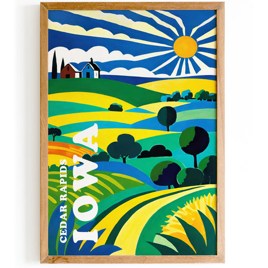 Explore Iowa: Scenic Poster Collection