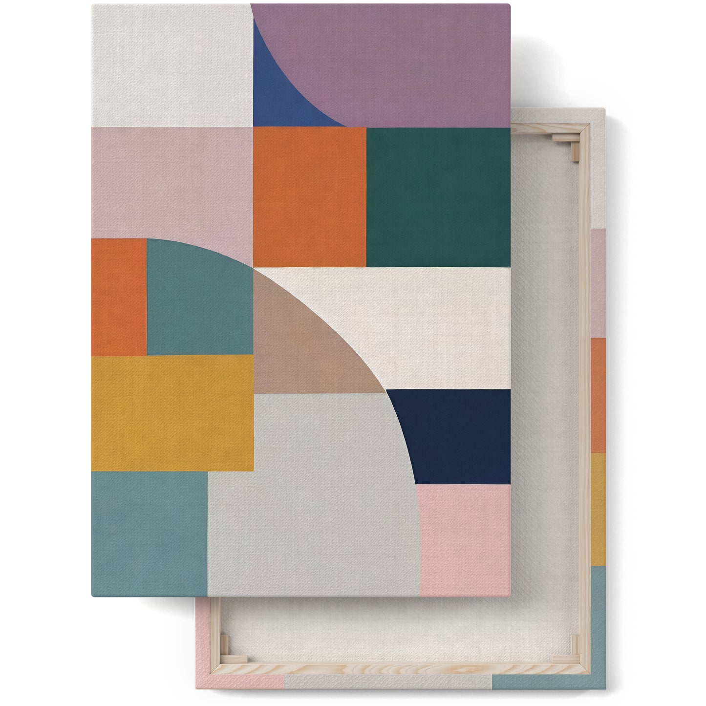 Color Blocks Canvas Wall Art