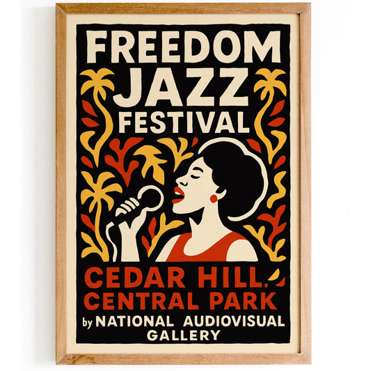 Freedom Jazz Festival Poster