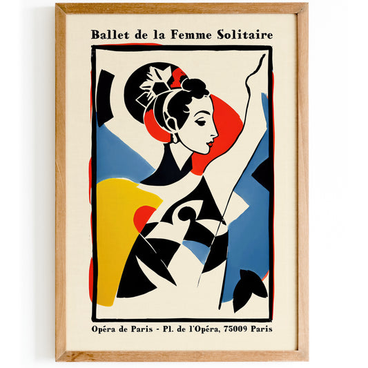 French Opera Ballet Poster - Paris Wall Art