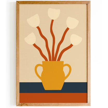 Minimalist Vase Still Life Poster