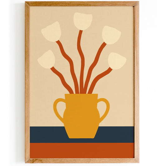 Minimalist Vase Still Life Poster