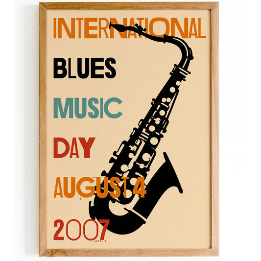 Blues Music Day 2007 Poster