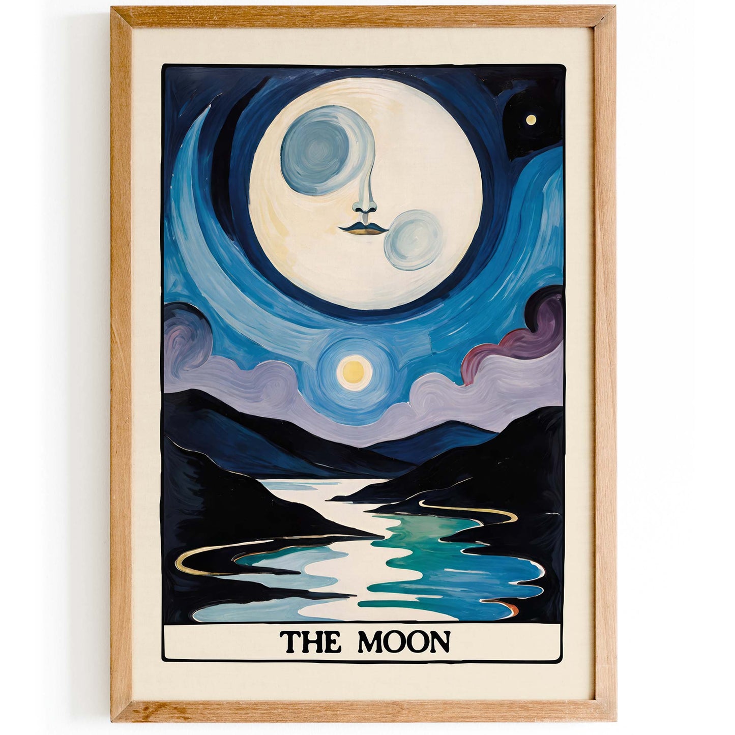 Dreamlike Moon Wall Art Print