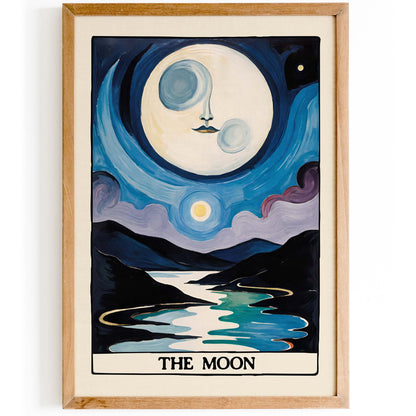 Dreamlike Moon Wall Art Print