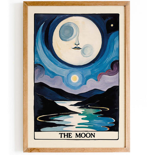 Dreamlike Moon Wall Art Print