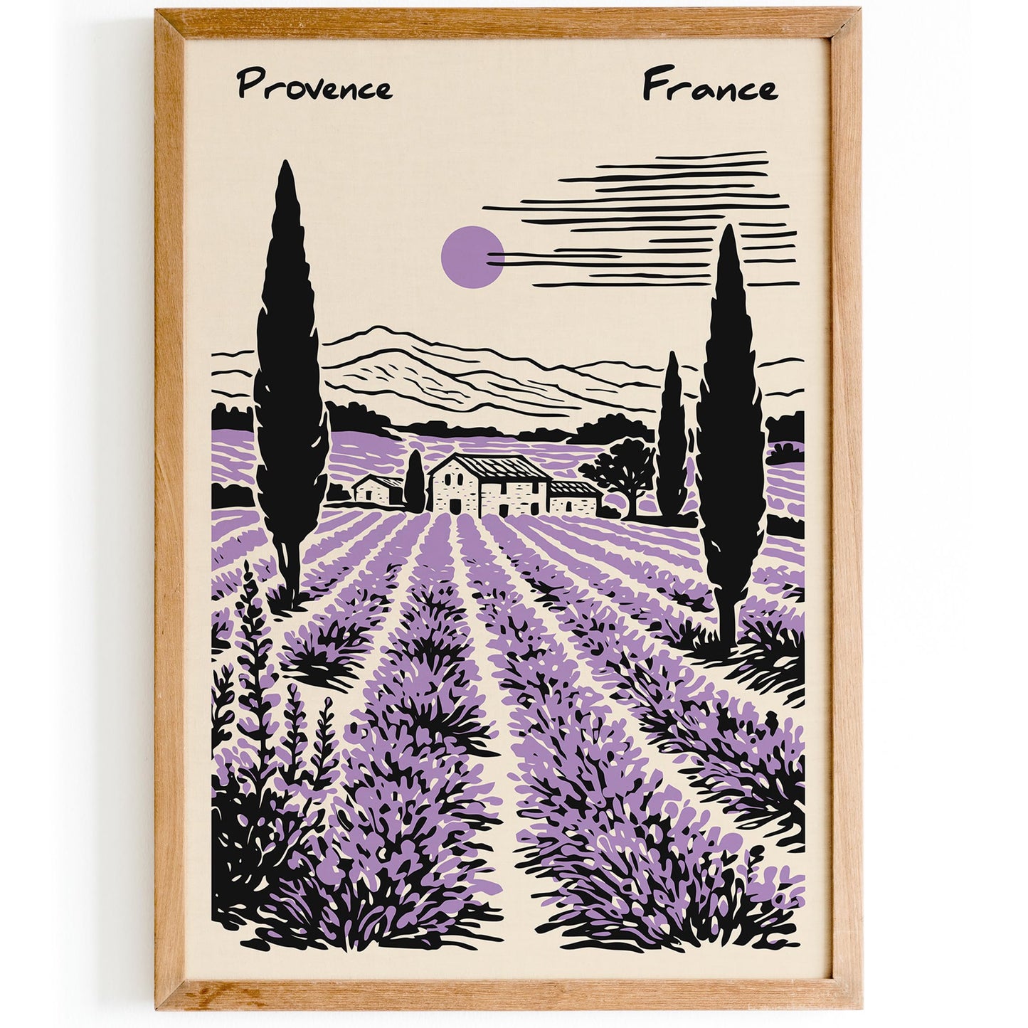 Provence France Travel Poster 2026