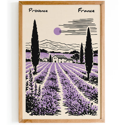 Provence France Travel Poster 2026