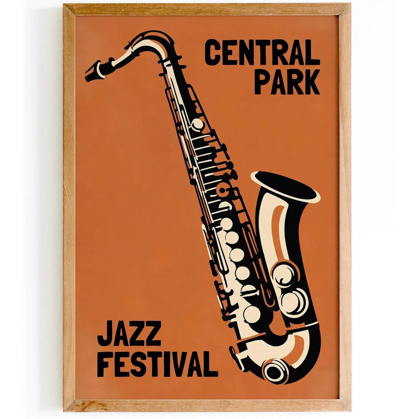 Central Park Jazz Festival Poster