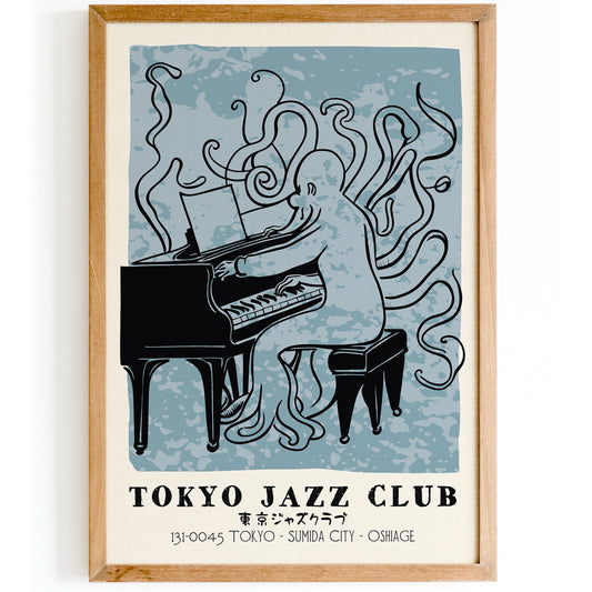 Tokyo Jazz Club - Japanese Poster