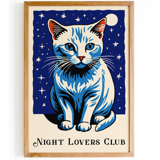 Night Lovers Club Poster