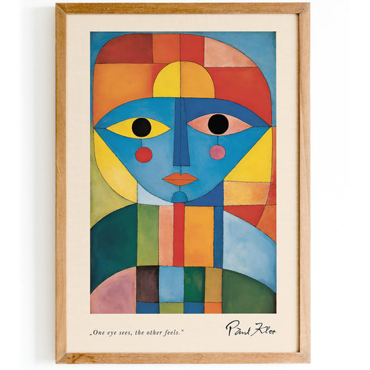 Paul Klee Senecio II Poster