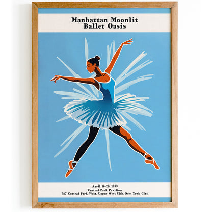 Manhattan Ballet 1999 NYC Poster